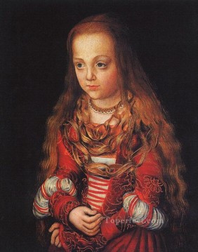 ルーカス・クラナハ長老 Painting - ザクセン・ルネッサンスの王女 ルーカス・クラーナハ長老